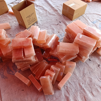 Briques de sel de l'Himalaya 100 % pur certifiées ISO de haute qualité, sculptées pour salles de sel Feng Shui, logo personnalisé, qualité supérieure, toucher réel