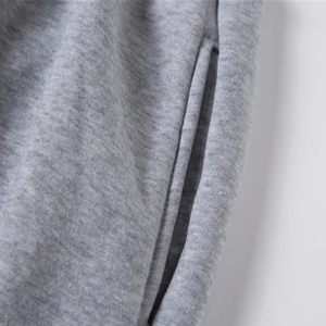 Haute qualité en vrac personnalisé décontracté taille élastique Baggy coupe régulière jambe droite vierge ceinture survêtement pantalons de survêtement femmes - Product Image 2