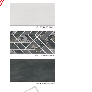 Azulejos de cerámica premium de 300x600 mm para baño y cocina, con acabado brillante, mate o con efecto de azúcar tallado, para espacios interiores elegantes. - Product Image 1