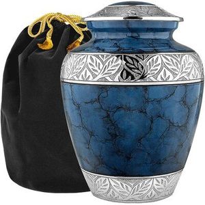Urnes de crémation de haute qualité de grande taille pour cendres humaines Urnes de cendres adultes pour la crémation Fournisseur de funérailles de qualité supérieure d'Inde - Product Image 3