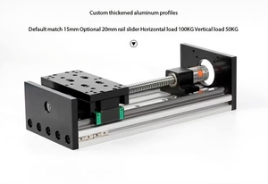 Module <span class=keywords><strong>linéaire</strong></span> <span class=keywords><strong>motorisé</strong></span> compact à vis à billes GX150 pour la robotique - Product Image 6
