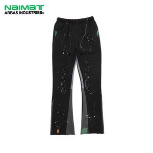 Nouvel arrivage de baggy en polaire Jogging en coton pour hommes Street Wear Tech Buttoned Custom Joggers Tearaway Pantalons Pantalons - Product Image 2