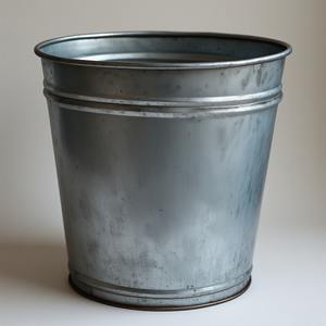 Maceta galvanizada hecha a mano con acabado rústico antiguo, perfecta para una elegante decoración de jardín de temporada para exteriores e interiores - Product Image 6