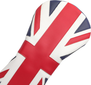 VN-Couvre-chef réglable en cuir PU pour conducteur de golf, motif drapeau, bande élastique, étiquette arrière, protection étanche pour clubs de golf - Product Image 5