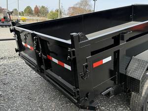 Used Small <b>Farm</b> Tractor Mounted Self 7x14 Dump <b>Trailer</b> 14K GVWR Tandem Axle High Productivity <b>Farm</b> Hauler Bed Construction - Product Image 5