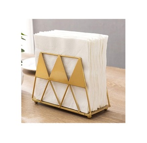 Soporte de pañuelos con acabado plateado, soporte de pañuelos de Decoración de mesa usado de cristal de Metal, caja de pañuelos para el hogar y la Oficina - Product Image 6