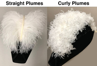 2025 Calidad superior Eminent Commander Knights Templar Commandery Chapeau - All White Plumes MOQ Servicio OEM