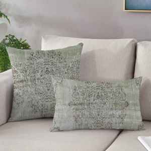 Almohada con Estampado de Diseño Bohemio - Vibrante Adorno para el Hogar con Diseño Turco, Funda + Relleno - Product Image 1