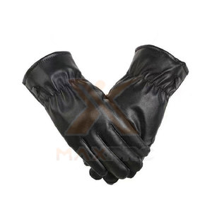 Gants d'hiver en cuir durable, légers, décontractés, pour l'extérieur, design personnalisé, vente en gros - Product Image 2