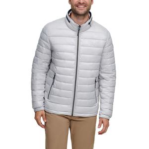 Blouson d'hiver sans manches matelassé en duvet pour homme, col montant, fermeture éclair intégrale, en polaire, pour l'extérieur 2026 - Product Image 1