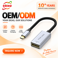 Adaptateur USB-C vers DP 8K 60Hz, convertisseur Type-C vers DP pour ordinateur portable, moniteur, projecteur