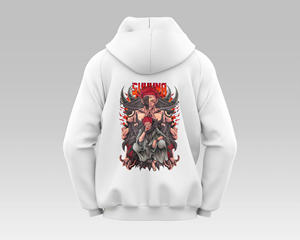 Sweat à capuche en polaire épaisse de qualité supérieure Boxy pull surdimensionné broderie 100% coton sweat hiver sweat à capuche OEM motif solide - Product Image 5