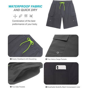 Bañador personalizado para hombre, pantalones cortos con forro interior para gimnasio, Micro short elástico de 4 vías para hombre - Product Image 6