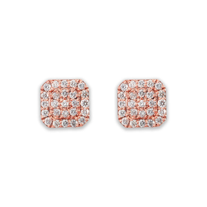 Boucles d'oreilles en diamant Moissanite de meilleure qualité Boucles d'oreilles en or 14 carats Boucles d'oreilles pour bijoux fins unisexes - Product Image 3