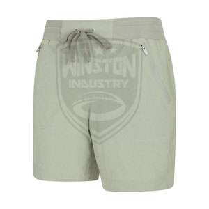 Shorts de Cintura Alta para Mujer, 100% Algodón, Cintura Elástica, Diseño Casual y Transpirable, Opciones Personalizables, Nueva Llegada - Product Image 2