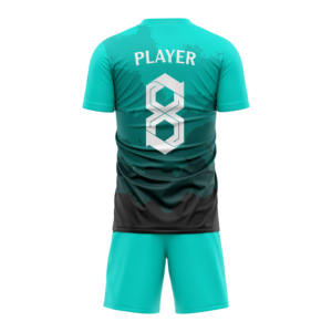 Conjuntos de camiseta transpirable de uniforme de fútbol de sublimación completa cómoda ropa de fútbol de poliéster 100% al por mayor con servicio OEM - Product Image 2