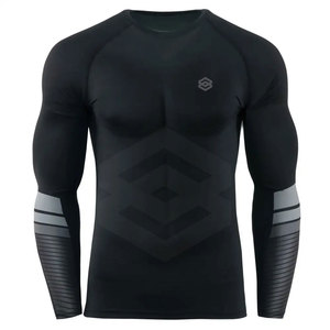 Prix d'usine professionnel personnalisé Sports MMA Rash Guard Logo personnalisé imprimé MMA Rash Guard - Product Image 1