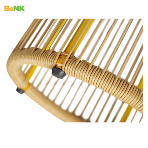 Juego de mimbre de cuerda de ratán PE de diseño moderno, muebles de jardín para exteriores para patio - Product Image 2