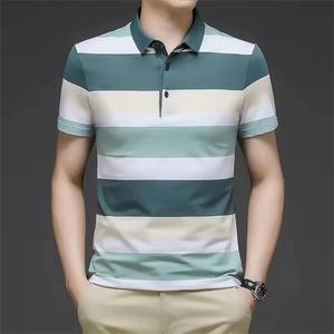 Camiseta Polo de secado rápido de alta calidad 100% algodón impreso camisas Polo para Hombre Nuevo diseño elegante camisas Polo al por mayor - Product Image 6