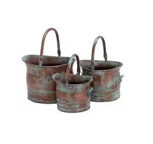 Vente chaude Pots de fleurs et jardinière au design unique Jardinières galvanisées de forme personnalisée pour les fournisseurs de gros - Product Image 1