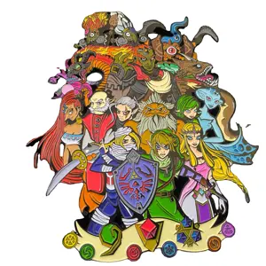 Épingles en émail de dessin animé/épingles en émail combinées/épingles en émail belles et colorées - Product Image 1
