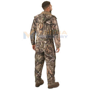 ชุดล่าสัตว์ลายพรางเต็มตัวสำหรับผู้ชายชุดล่าสัตว์ลายพรางเต็มตัวพร้อมหัวเข่าและเอวปรับได้สำหรับใช้งานกลางแจ้ง - Product Image 6