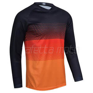 Vêtements de course de taille adulte Tissu en polyester à manches longues Design Chemise de motocross la plus vendue Équipement d'entraînement léger - Product Image 2