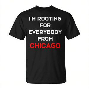 Apoyo a todos los de Chicago, camiseta que representa a la ciudad - Product Image 2