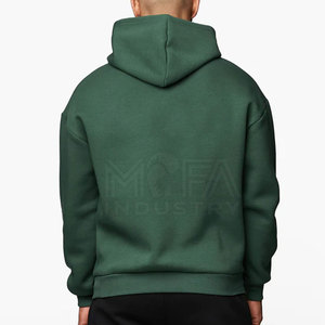 Sudadera con capucha de moda para hombre Cozy Basics Sudaderas con capucha de mezcla de algodón Estampados y bordados personalizables, perfecto para ropa informal - Product Image 2