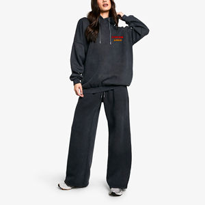 Chándal Informal Transpirable Personalizado OEM para Mujer, Diseño Moderno, Temporadas de Invierno y Otoño, 100% Algodón - Product Image 6