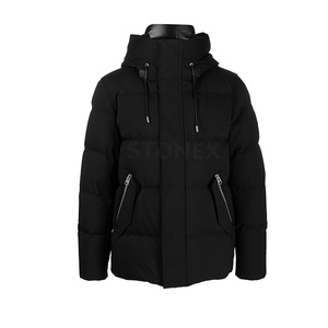 Best Quality Pakistan Manufactured Winter <b>Warm</b> Hooded Puffer <b>Jacket</b> with Canvas Fabric and Pockets-Latest Design Men's - Product Image 1