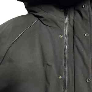 Veste d'hiver décontractée pour homme, coupe-vent, à capuche, en duvet de canard, avec fermeture éclair - Product Image 2