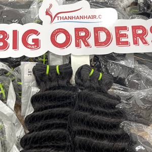 Cabello crudo vietnamita, proveedor de paquetes de tejido profundo negro natural 100% extensiones de cabello humano crudo sin procesar - Product Image 4