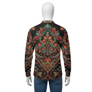 เสื้อผ้าผู้ใหญ่ลายพิมพ์แบบรีดร้อน ผ้าโพลีเอสเตอร์ ดีไซน์สดใส ชุดประจำชาติ แฟชั่นสไตล์ X - Product Image 5