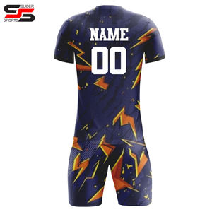 ชุดฟุตบอลแบบสั่งทำพิเศษ ชุดยูนิฟอร์มฟุตบอลแบบซับลิเมชั่น เสื้อฟุตบอลแบบยูนิเซ็กซ์ ชุดฟุตบอลสำหรับสโมสร - Product Image 3