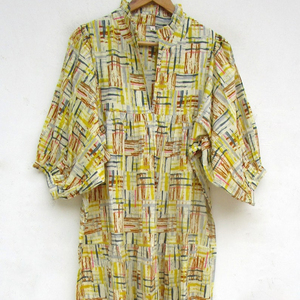 Nuevo Vestido Maxi de Algodón con Estampado Floral, Estilo Boho, para Mujer, con Borlas en el Escote, Hecho a Mano, Producto Premium, Llegada 2026 - Product Image 1