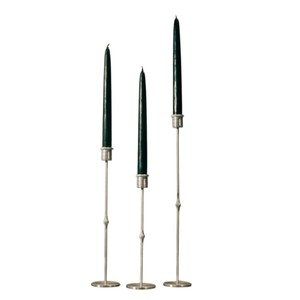 Ensemble de 2 bougeoirs en métal doré rose de qualité supérieure, décoration de table pour mariage et fête à domicile, fournisseur en gros - Product Image 5