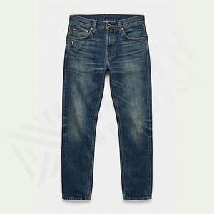 Pantalones Vaqueros para Hombre de Alta Calidad con Logotipo Personalizado, Transpirables, de Cintura Media, Talla Grande, Estilo Urbano, al por Mayor, Personalizados - Product Image 1