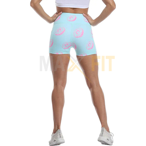 2024 nouveauté qualité supérieure femmes Fitness Shorts personnalisé taille haute respirant vêtements professionnels - Product Image 5