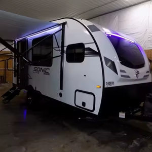 En stock: Autocaravanas Soniccs Litees Traveels Trailerrs 160VFB R..V de primera calidad, modelo 2025, con 3 años de garantía, origen California, disponibles para la venta. - Product Image 1