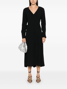 Robe de cocktail sans manches antistatique pour femmes, soirée pleine longueur, avec bretelles brodées en poly-maille, perles décoratives - Product Image 6