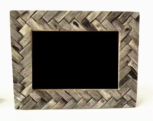 Cadre photo inspiré des os, design audacieux et audacieux avec incrustation unique d'os par l'artisanat du croissant, nouvel arrivage - Product Image 6