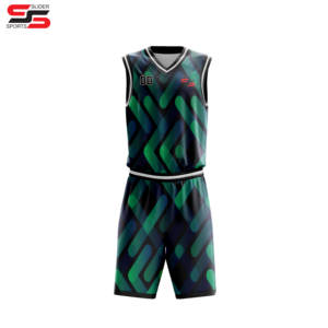 Ensemble d'impression de basket-ball de haute qualité par sublimation personnalisée en gros sans manches impression uniforme de basket-ball - Product Image 1