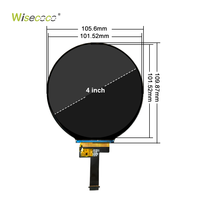 Écran circulaire Wisecoco haute définition 720x720 MIPI Ips Tft, écran LCD rond de 4 pouces avec carte de commande