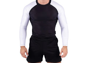 เสื้อกันผื่นใช้ได้ทั้งชายและหญิงมีโลโก้ตามสั่งเสื้อผ้ากันยูวีแขนสั้นระบายอากาศได้ - Product Image 3