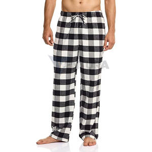 Nouvel arrivage au design unique de pantalons en flanelle pour hommes de grande taille pantalons en flanelle à séchage rapide au prix de gros - Product Image 1