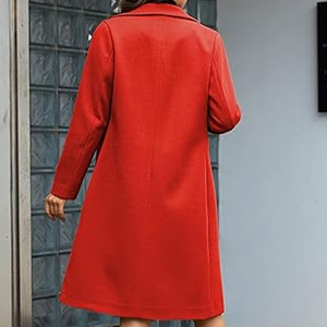 Hiver nouveauté élégant pleine longueur manteau cheville Long pardessus dames meilleure vente en cuir véritable femmes Long manteau 2025 - Product Image 2
