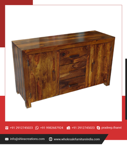 Modern Design Customizable Solid Wood Dining Room Cabinets for Outdoor & Hotel Use Farmhouse Kitchen Living Room Furniture - Product Image 6