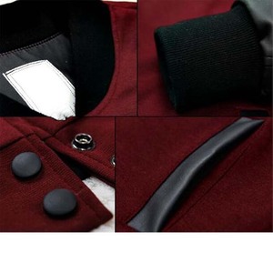 Sportswear Clothing <b>Canvas</b> OEM Service High Street Winter Satin Varsity <b>Jacket</b> for Man College Baseball <b>Jacket</b> For Men - Product Image 5