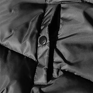 Blouson Bomber matelassé en toile, tissu d'hiver unisexe, coton de haute qualité, rembourrage imperméable et coupe-vent - Product Image 4